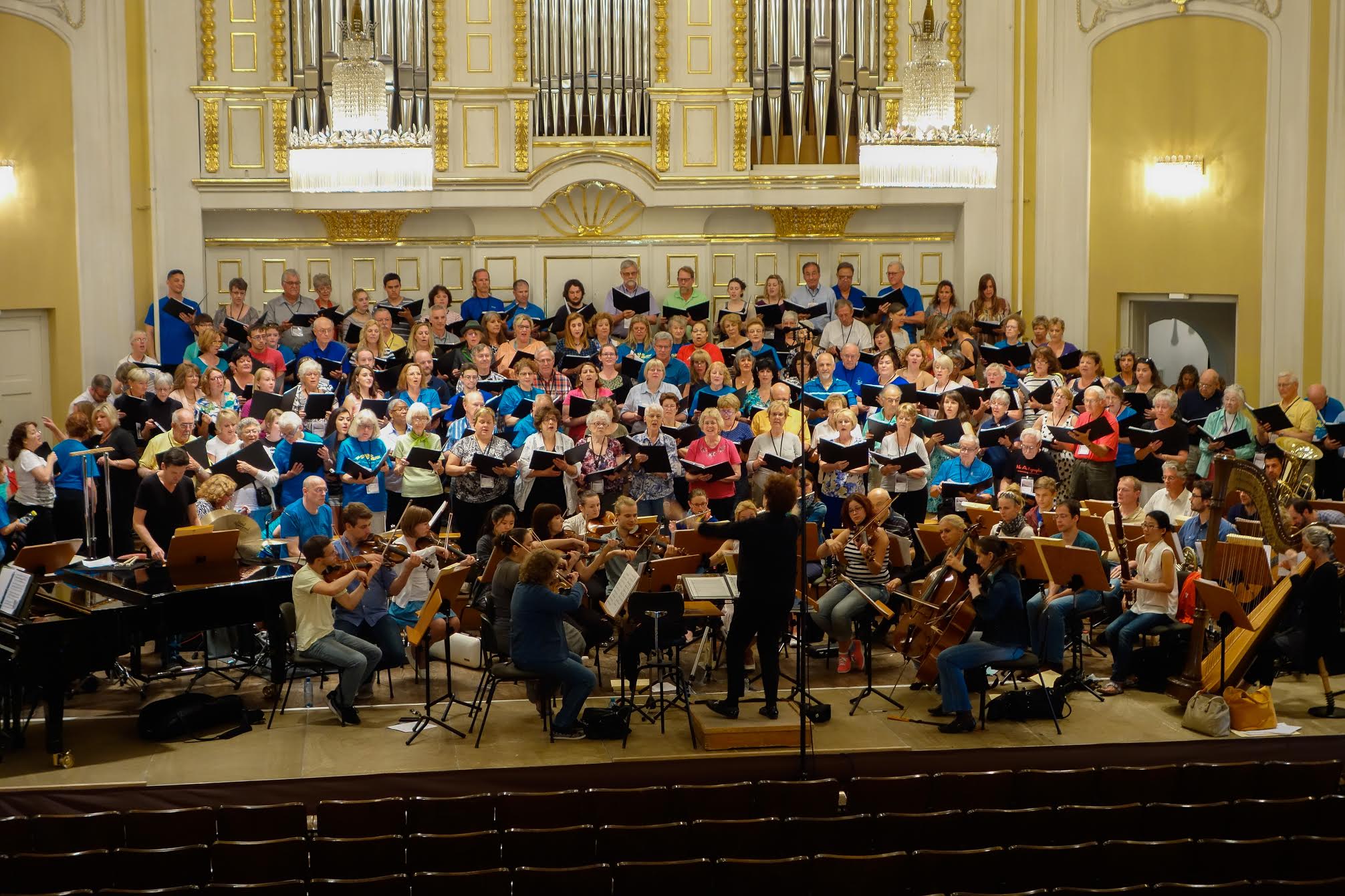 Rehearsal in Salzburg